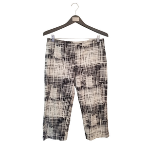 Talbots Established 1947‎ Petite Women's White Black Bermuda Shorts Size 8P